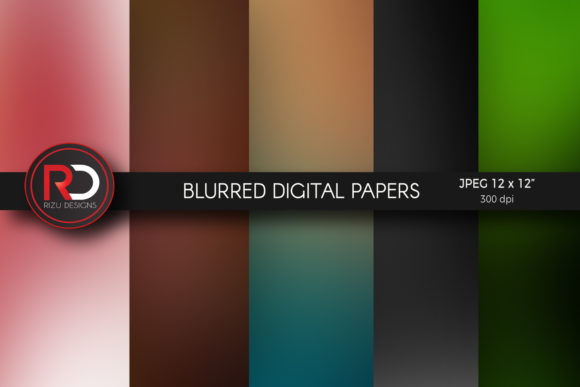 Blurred Digital Papers: A Creative Resource for Modern Designers