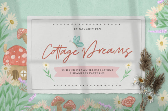 Cottage Dreams Clipart Patterns