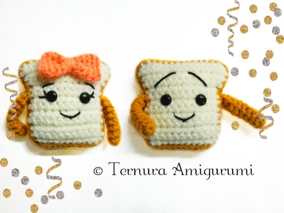 Crochet Pattern Sweet Toast