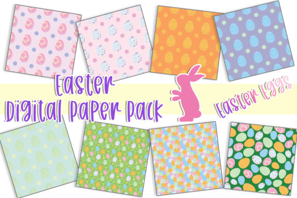 Easter Seamless Patterns 08: A Versatile Design Collection for Creative Projects
