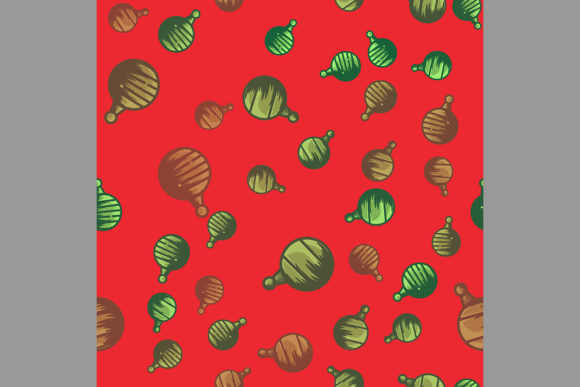 Hand Drawn Christmas Light Seamless