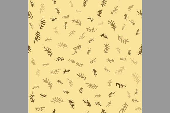 Leaves Pattern. Wedding Craft Endless
