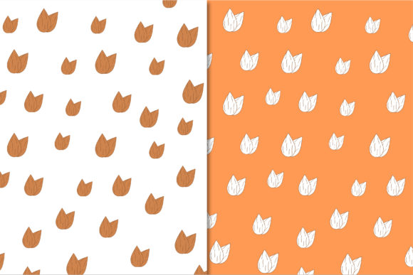 Nut Fruit Digital Paper Pattern: A Versatile Asset for Modern Designers