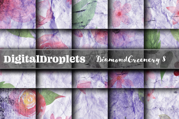 The Diamond Greenery Collection 8: A Versatile and Elegant Paper Set for Creative Projects