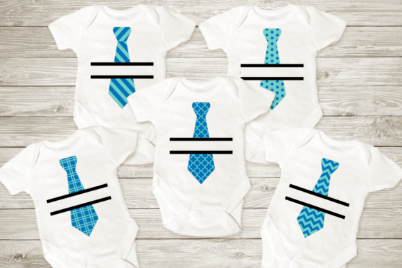 Tie Split with Optional Patterns SVG: A Versatile Design for Custom Creations